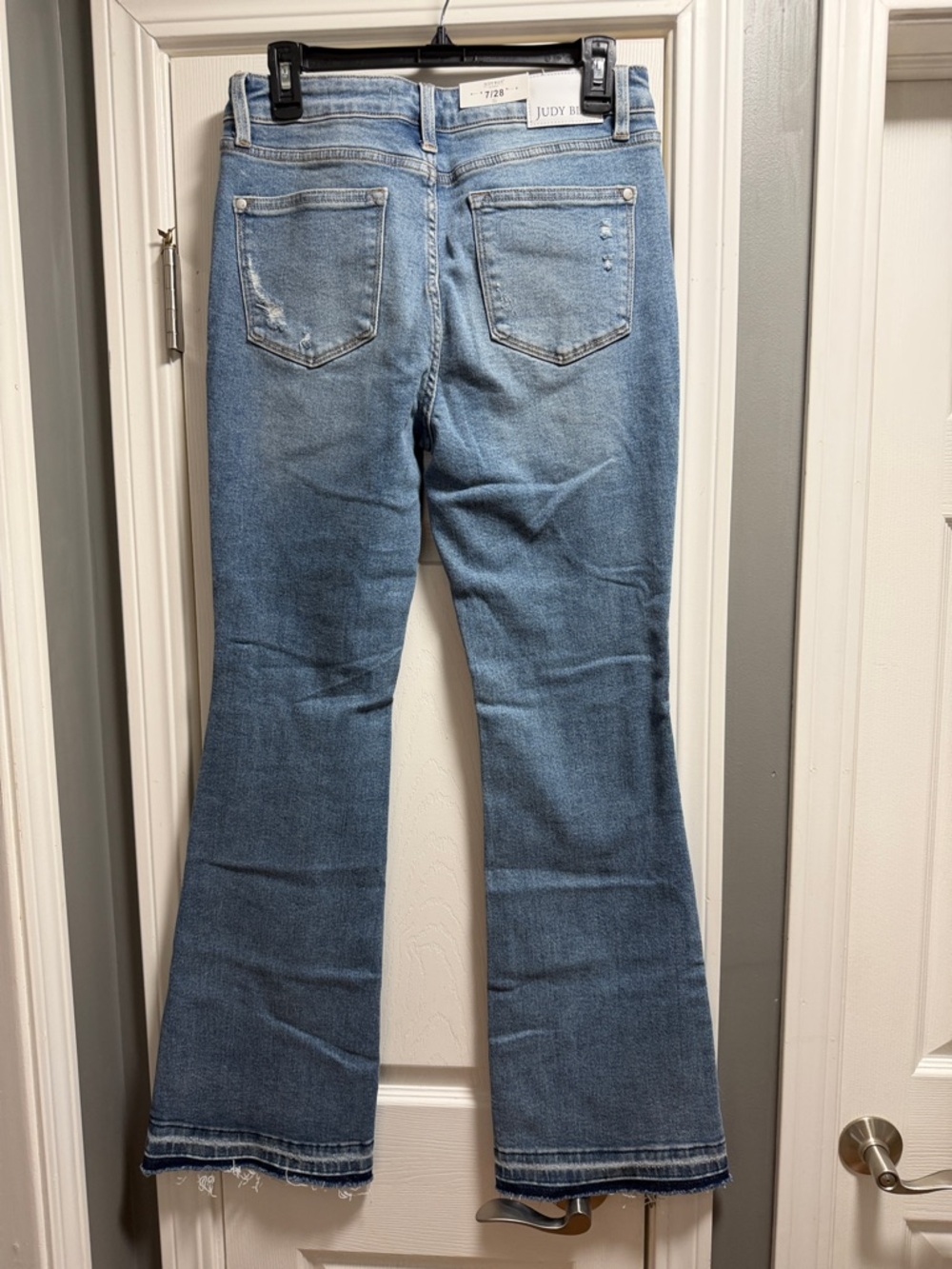Judy Blues new with tags size 7/28 mid rise bootcut - Picture 4 of 4